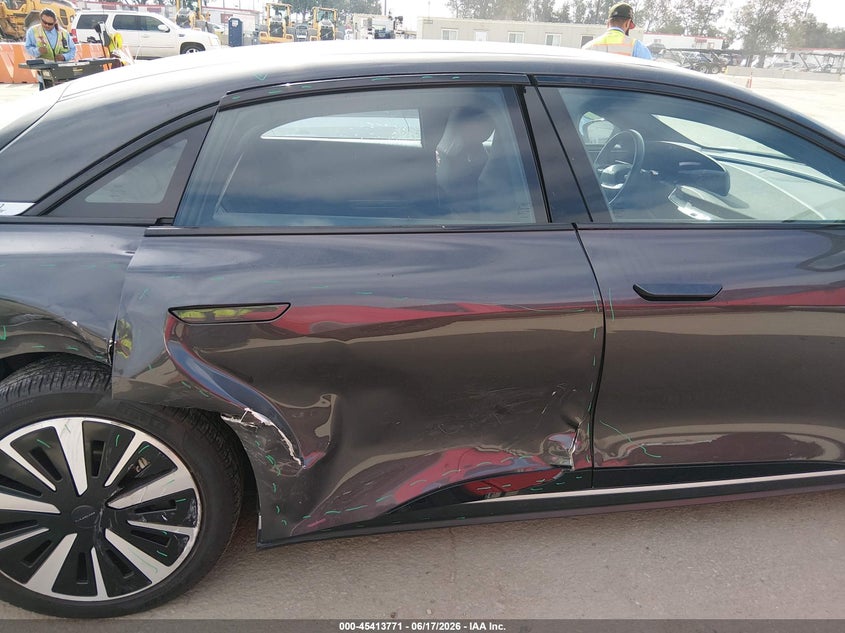 2023 Lucid Air VIN 50EA1PFA7PA009319 IAAI salvage auction — RIGHT SIDE, Salvage (California), sold $11,475 on 2026-07-15 (photo 6)