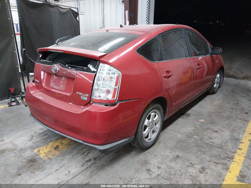 2007 Toyota Prius VIN JTDKB20U573261621 IAAI salvage auction — LEFT FRONT, Salvage (Arizona), sold $325 on 2026-07-21 (photo 4)