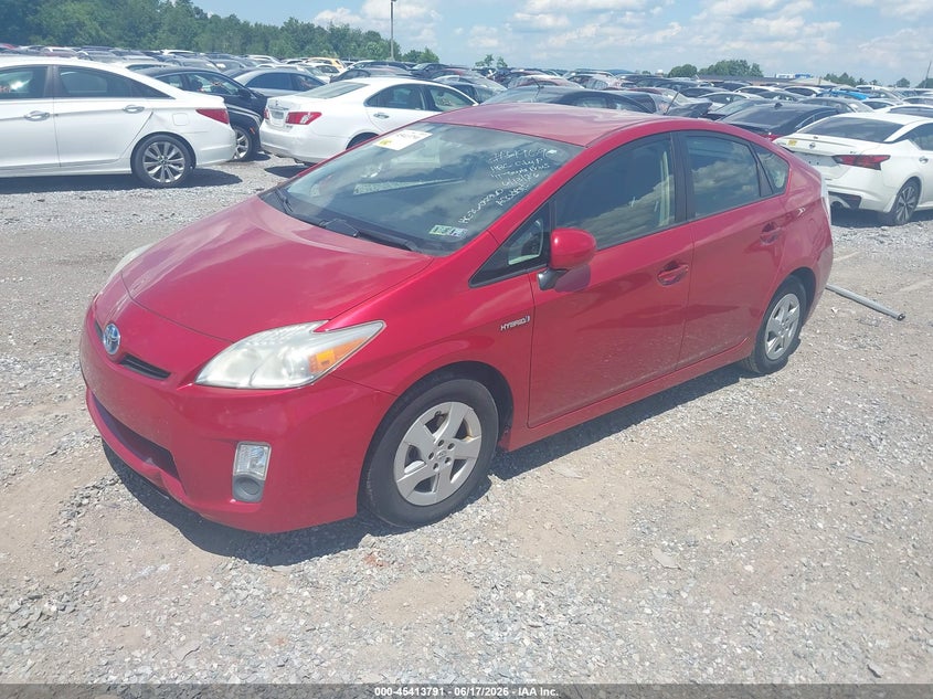 2011 Toyota Prius VIN JTDKN3DU9B1473319 IAAI salvage auction — RIGHT SIDE, Salvage (Pennsylvania), sold $525 on 2026-07-08 (photo 2)