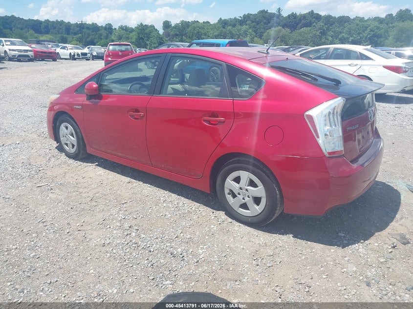 2011 Toyota Prius VIN JTDKN3DU9B1473319 IAAI salvage auction — RIGHT SIDE, Salvage (Pennsylvania), sold $525 on 2026-07-08 (photo 3)