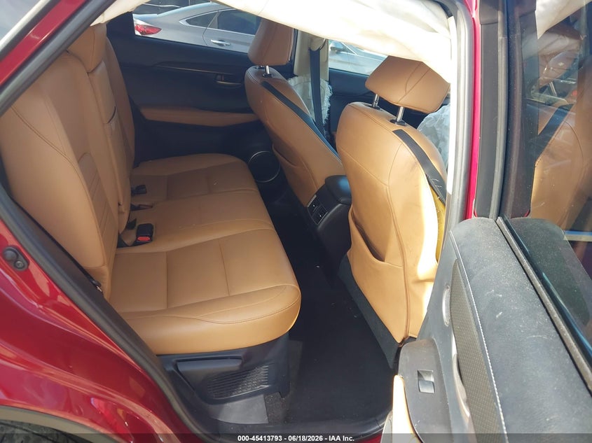 2016 Lexus Nx VIN JTJYARBZ0G2049887 IAAI salvage auction — RIGHT FRONT, Rebuildable (Florida), sold $3,125 on 2026-07-30 (photo 8)