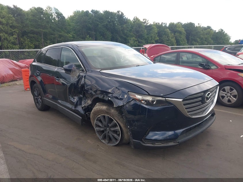 2016 Mazda Cx-9 VIN JM3TCACY6G0100410 IAAI salvage auction — RIGHT FRONT, Salvage (North Carolina), sold $2,750 on 2026-07-15 (photo 1)