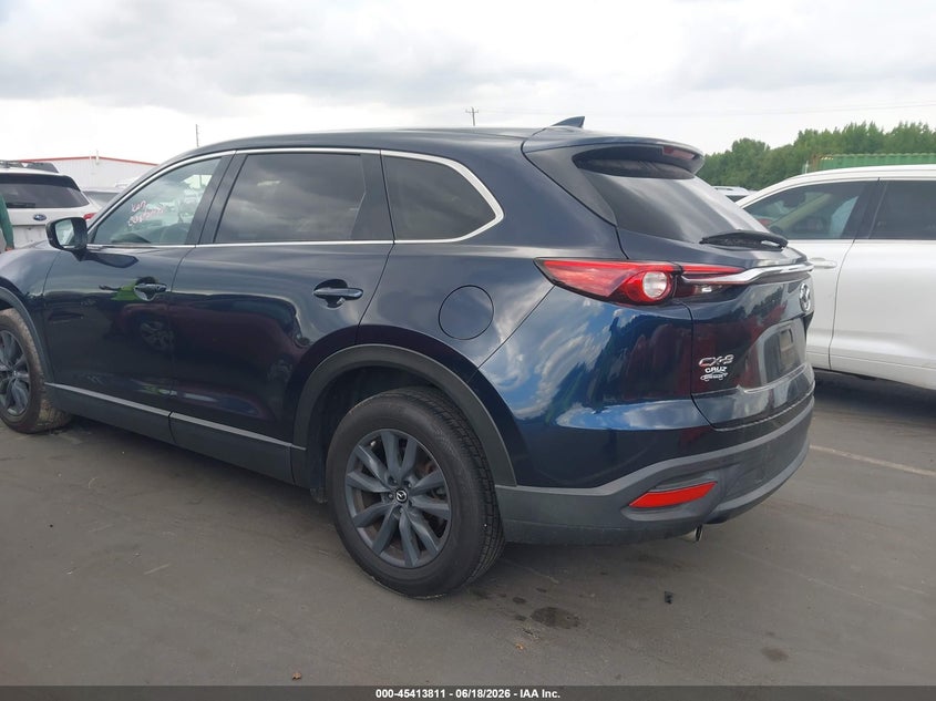 2016 Mazda Cx-9 VIN JM3TCACY6G0100410 IAAI salvage auction — RIGHT FRONT, Salvage (North Carolina), sold $2,750 on 2026-07-15 (photo 3)