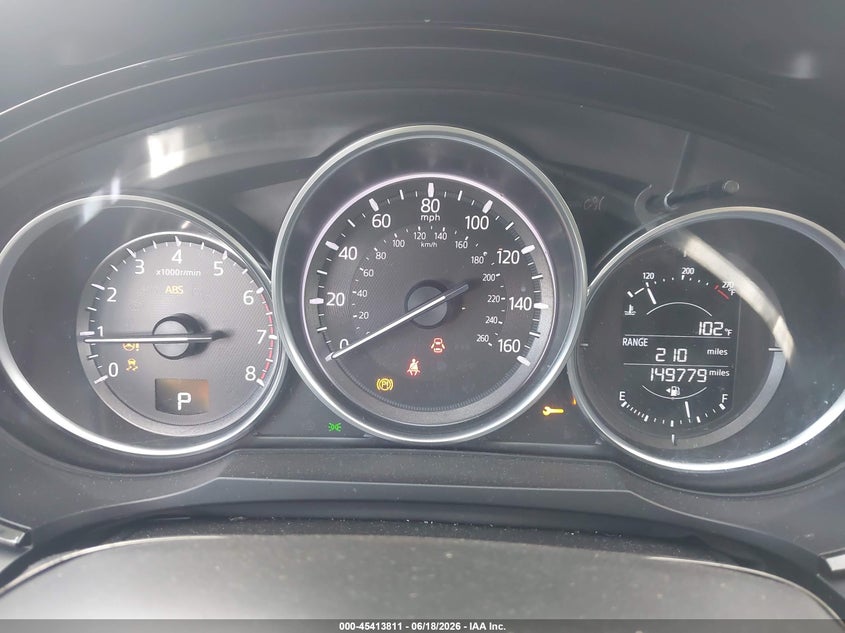 2016 Mazda Cx-9 VIN JM3TCACY6G0100410 IAAI salvage auction — RIGHT FRONT, Salvage (North Carolina), sold $2,750 on 2026-07-15 (photo 7)