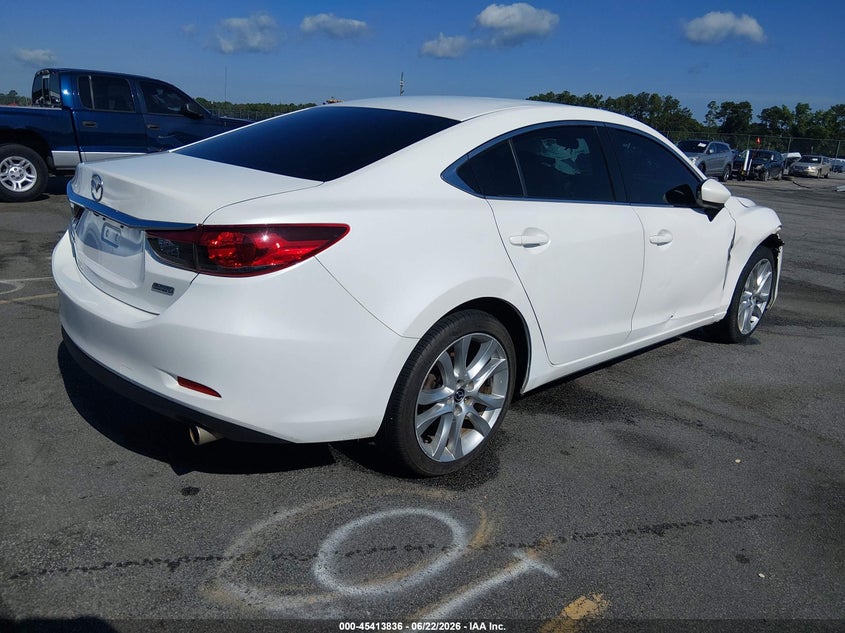 2014 Mazda 6 VIN JM1GJ1V62E1118244 IAAI salvage auction — RIGHT FRONT, Salvage (South Carolina), sold $625 on 2026-07-22 (photo 4)