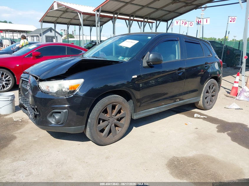 2014 Mitsubishi VIN 4A4AP3AU9EE006921 IAAI salvage auction — FRONT END, Salvage - Greater Than 75% (Maryland), sold $775 on 2026-07-11 (photo 2)