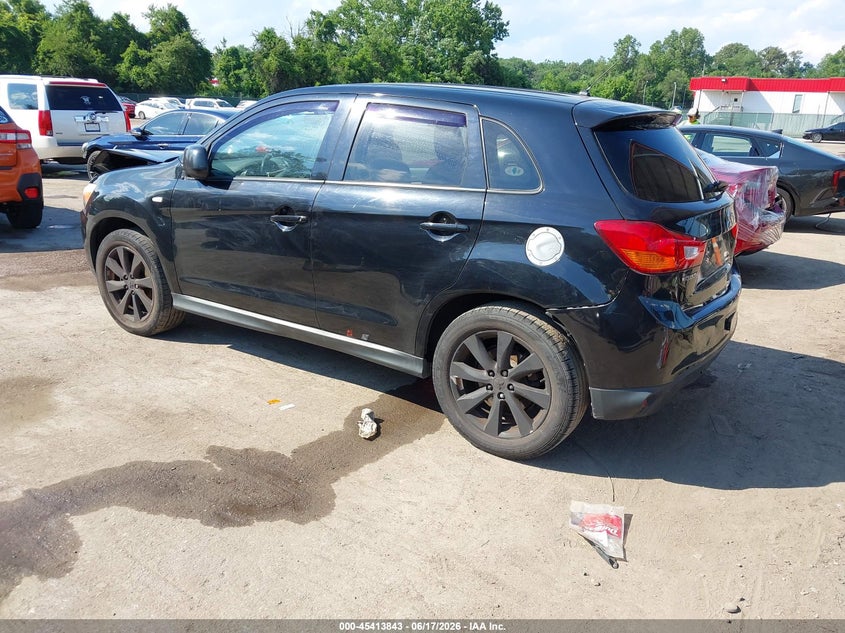 2014 Mitsubishi VIN 4A4AP3AU9EE006921 IAAI salvage auction — FRONT END, Salvage - Greater Than 75% (Maryland), sold $775 on 2026-07-11 (photo 3)