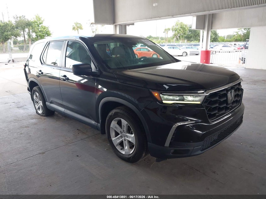 2023 Honda Pilot VIN 5FNYG2H23PB004765 IAAI salvage auction — RIGHT REAR, Salvage Title, sold $7,000 on 2026-07-24 (photo 1)