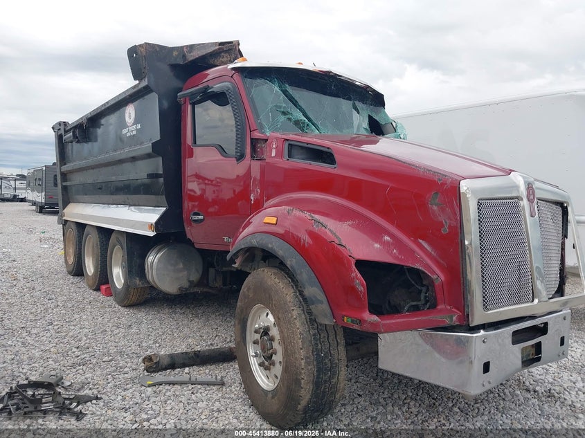 2015 Kenworth Construction VIN 1NKZXPTX8FJ465759 — IAAI salvage auction photo