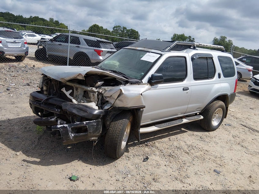 2001 Nissan Xterra VIN 5N1ED28Y01C504463 IAAI salvage auction — FRONT END, Salvage (North Carolina), sold $350 on 2026-07-23 (photo 2)