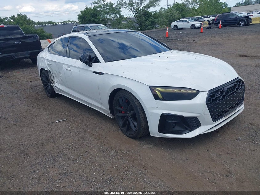 2023 Audi A5 sportback VIN WAUDACF56PA052902 — IAAI salvage auction photo
