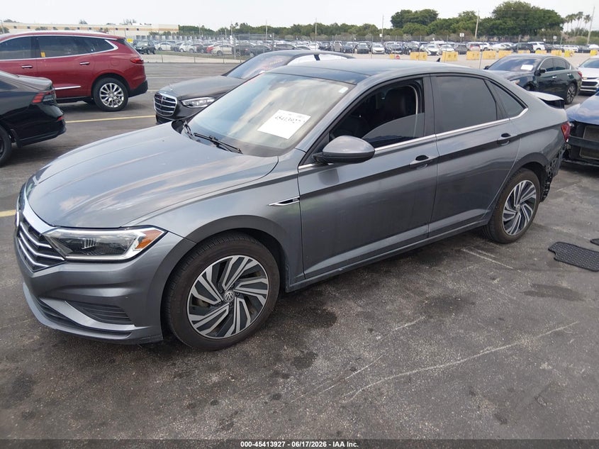 2021 Volkswagen Jetta VIN 3VWE57BU4MM091306 IAAI salvage auction — REAR END, Salvage Title, sold $4,100 on 2026-07-18 (photo 2)