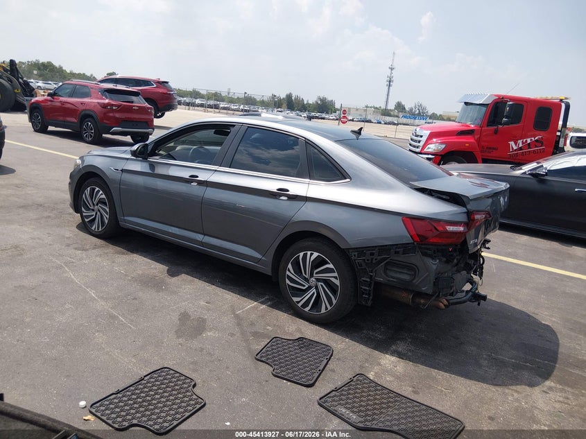 2021 Volkswagen Jetta VIN 3VWE57BU4MM091306 IAAI salvage auction — REAR END, Salvage Title, sold $4,100 on 2026-07-18 (photo 3)