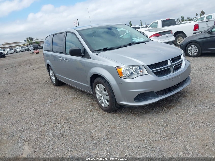 2018 Dodge Grand caravan VIN 2C4RDGBG5JR311798 IAAI salvage auction — NORMAL WEAR, Sf97 (California), sold $9,100 on 2026-07-28 (photo 1)