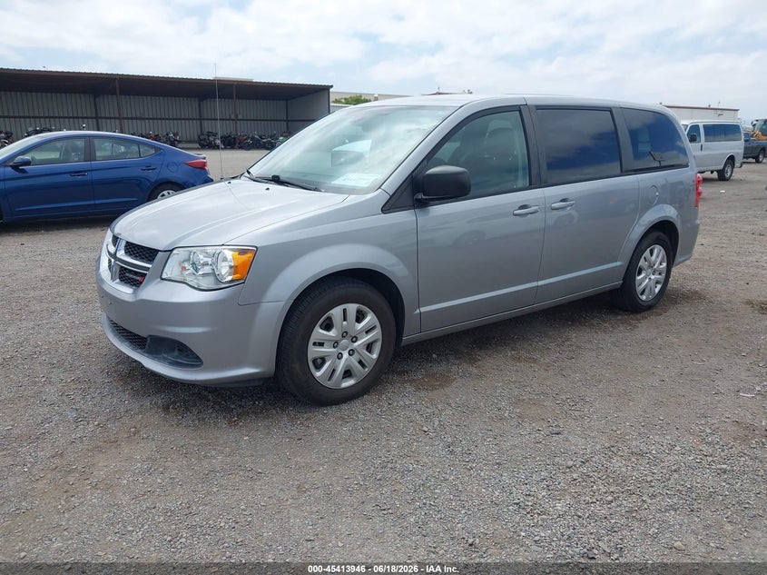 2018 Dodge Grand caravan VIN 2C4RDGBG5JR311798 IAAI salvage auction — NORMAL WEAR, Sf97 (California), sold $9,100 on 2026-07-28 (photo 2)