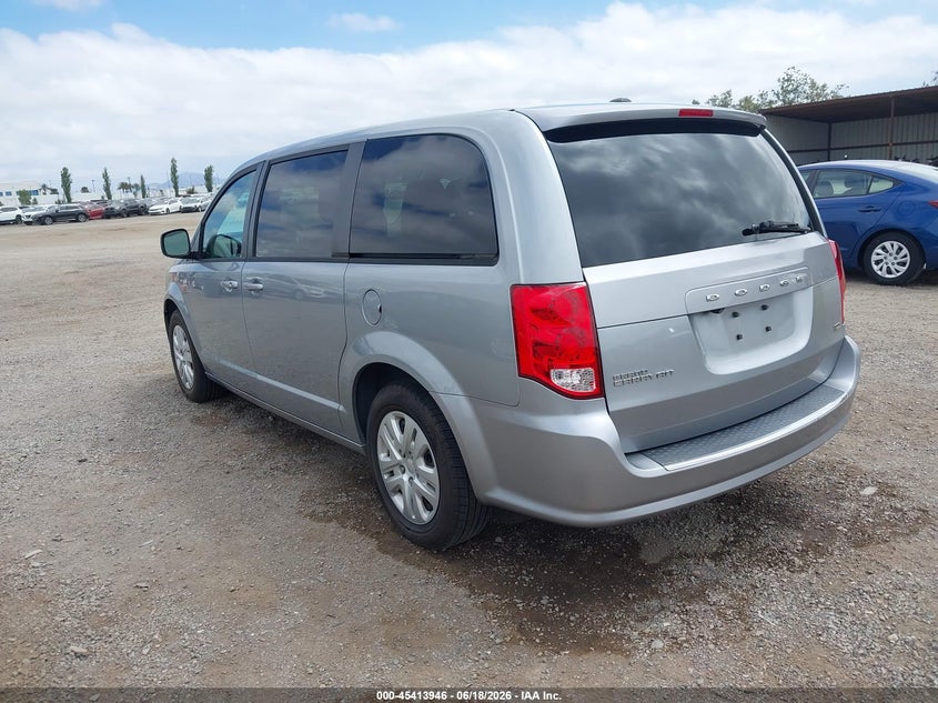 2018 Dodge Grand caravan VIN 2C4RDGBG5JR311798 IAAI salvage auction — NORMAL WEAR, Sf97 (California), sold $9,100 on 2026-07-28 (photo 3)