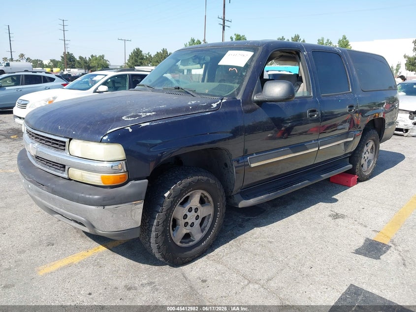 2004 Chevrolet Suburban 1500 VIN 1GNEC16T14J201076 IAAI salvage auction — NORMAL WEAR, Clear - Dealer Only (California), sold $675 on 2026-07-07 (photo 2)