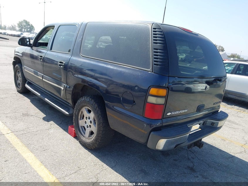 2004 Chevrolet Suburban 1500 VIN 1GNEC16T14J201076 IAAI salvage auction — NORMAL WEAR, Clear - Dealer Only (California), sold $675 on 2026-07-07 (photo 3)