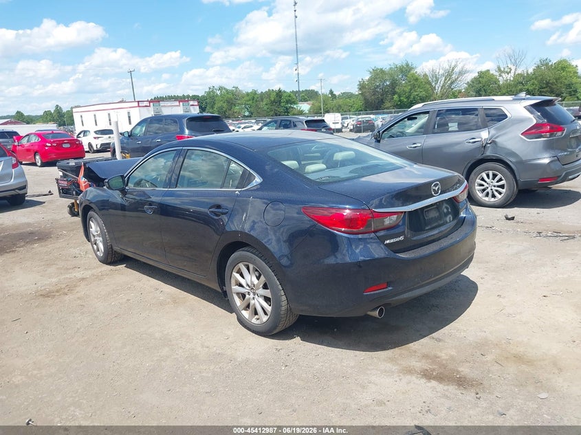 2016 Mazda 6 VIN JM1GJ1U53G1451547 IAAI salvage auction — FRONT END, Salvage (Virginia), sold $1,225 on 2026-07-21 (photo 3)
