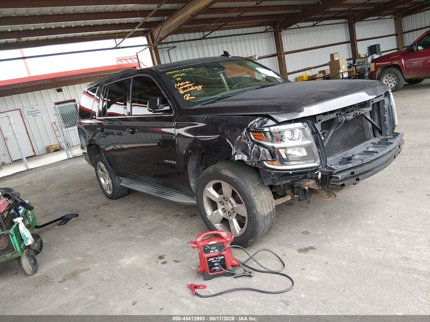 2015 Chevrolet Tahoe VIN 1GNSCBKC9FR549081 IAAI salvage auction — FRONT END, Salvage (Tennessee), sold $2,400 on 2026-07-10 (photo 1)