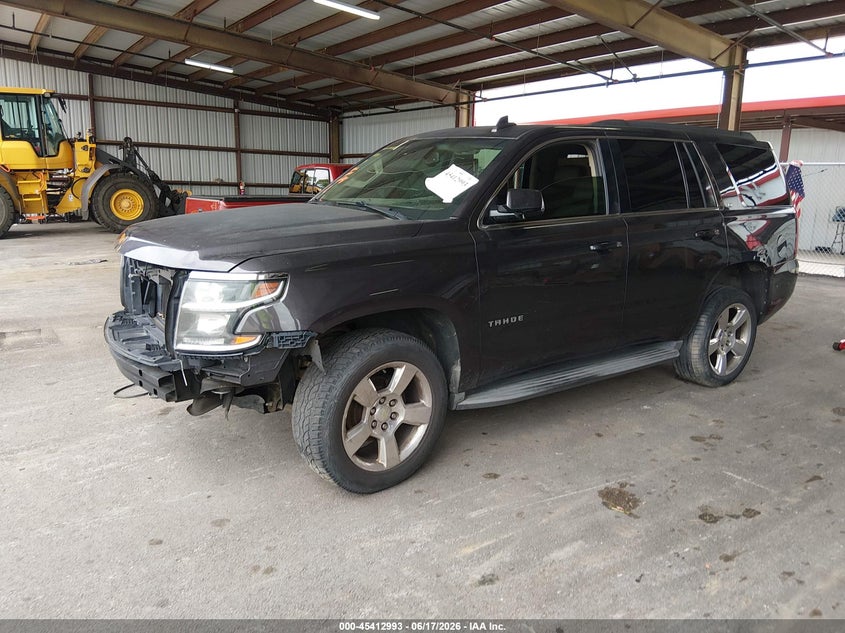 2015 Chevrolet Tahoe VIN 1GNSCBKC9FR549081 IAAI salvage auction — FRONT END, Salvage (Tennessee), sold $2,400 on 2026-07-10 (photo 2)