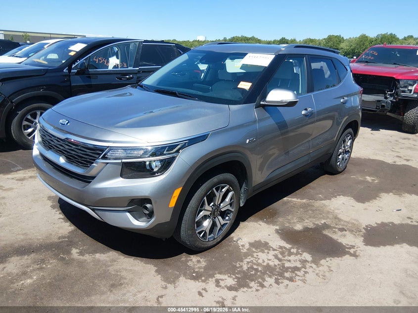 2021 Kia Seltos VIN KNDERCAA8M7218415 IAAI salvage auction — REAR END, Salvage (Ohio), sold $5,350 on 2026-07-14 (photo 2)