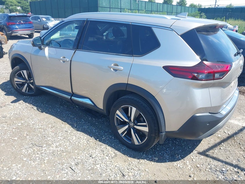 2021 Nissan Rogue VIN JN8AT3CB4MW236958 IAAI salvage auction — FRONT END, Wait Title, sold $75 on 2026-07-28 (photo 3)