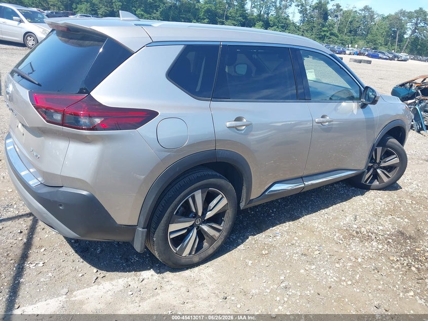 2021 Nissan Rogue VIN JN8AT3CB4MW236958 IAAI salvage auction — FRONT END, Wait Title, sold $75 on 2026-07-28 (photo 4)