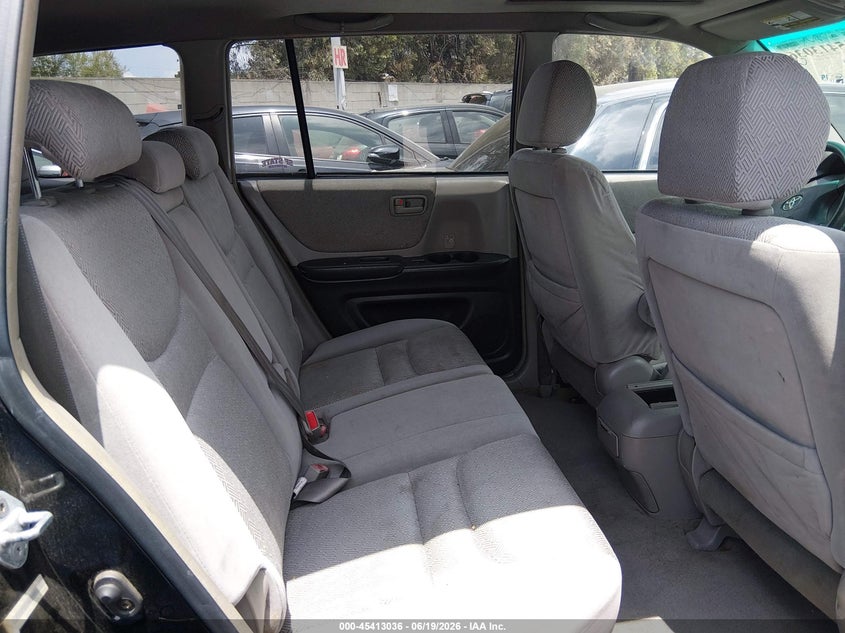 2003 Toyota Highlander VIN JTEGF21A830091132 IAAI salvage auction — NORMAL WEAR, Clear - Dealer Only (California), sold $550 on 2026-07-09 (photo 8)