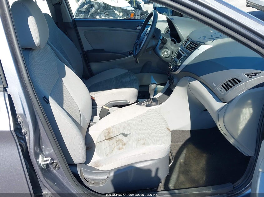 2016 Hyundai Accent VIN KMHCT4AE3GU017704 IAAI salvage auction — SIDE, Salvage (Missouri), sold $800 on 2026-07-14 (photo 5)
