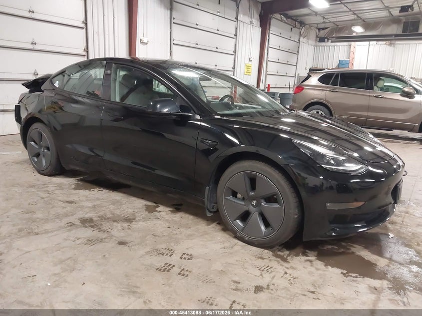 2021 Tesla Model 3 VIN 5YJ3E1EB0MF065579 IAAI salvage auction — REAR END, Salvage (Iowa), sold $7,750 on 2026-07-21 (photo 1)
