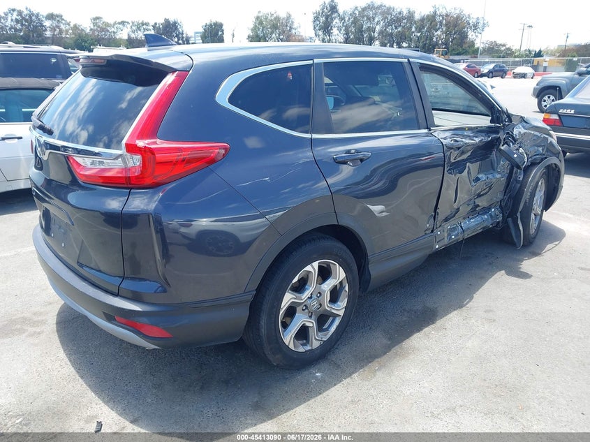 2018 Honda Cr-v VIN 7FARW1H53JE046778 IAAI salvage auction — RIGHT SIDE, Salvage (California), sold $6,200 on 2026-07-06 (photo 4)