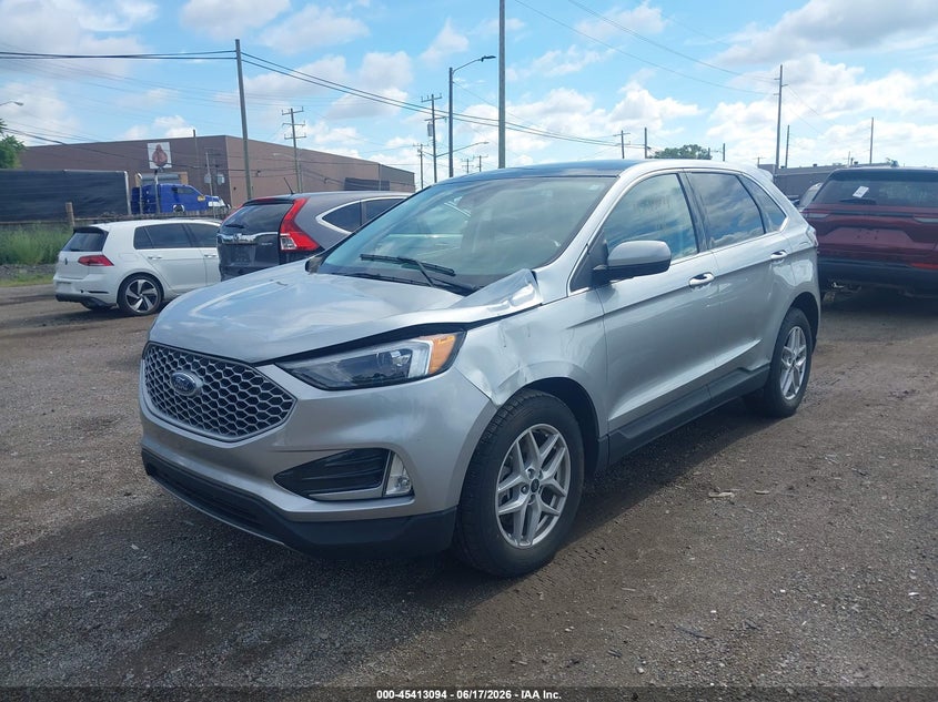 2024 Ford Edge VIN 2FMPK4J98RBB16843 IAAI salvage auction — LEFT FRONT, Salvage Title, sold $7,800 on 2026-08-20 (photo 2)