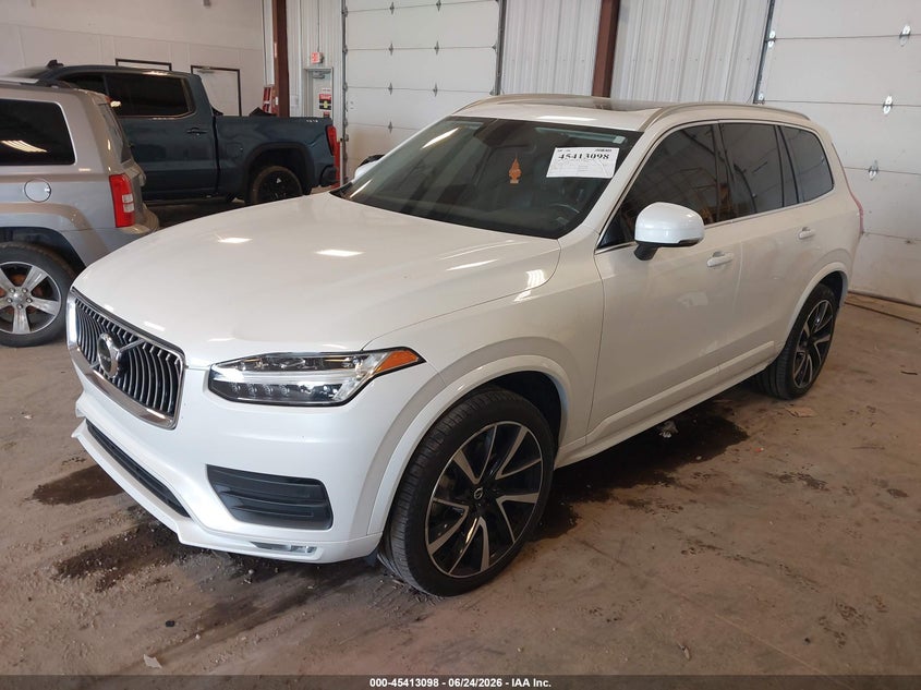 2020 Volvo Xc90 VIN YV4A22PK4L1584173 IAAI salvage auction — REAR END, Clear (Michigan), sold $9,100 on 2026-07-21 (photo 2)