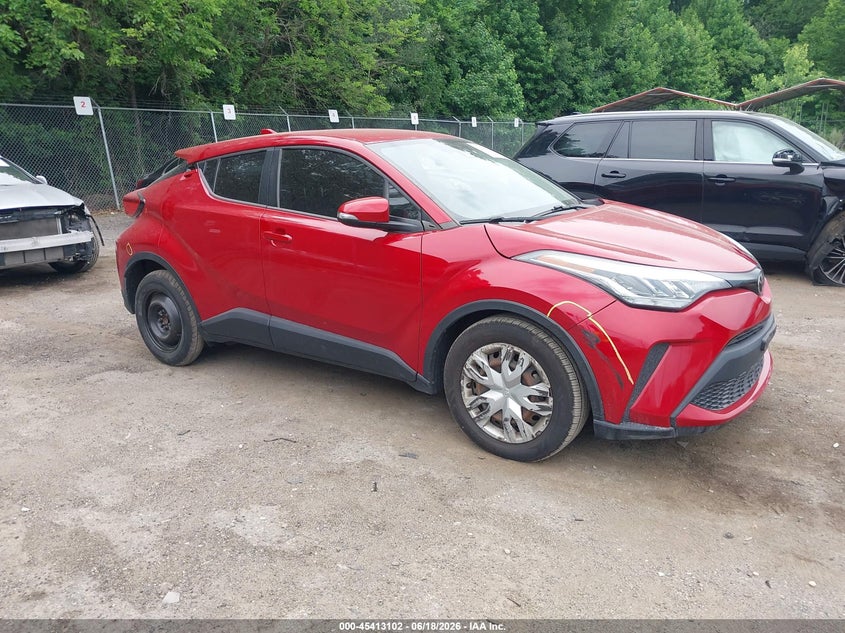 2020 Toyota C-hr VIN NMTKHMBX8LR103590 IAAI salvage auction — FRONT END, Salvage Title, sold $4,500 on 2026-08-01 (photo 1)