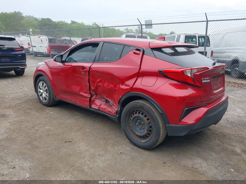2020 Toyota C-hr VIN NMTKHMBX8LR103590 IAAI salvage auction — FRONT END, Salvage Title, sold $4,500 on 2026-08-01 (photo 3)
