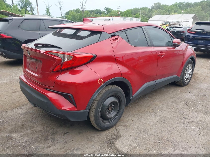 2020 Toyota C-hr VIN NMTKHMBX8LR103590 IAAI salvage auction — FRONT END, Salvage Title, sold $4,500 on 2026-08-01 (photo 4)