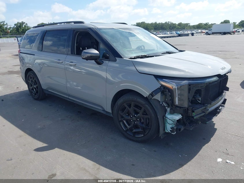 2025 Kia VIN KNDNE5K33S6484869 IAAI salvage auction — FRONT END, Salvage Title, sold $18,100 on 2026-07-16 (photo 1)