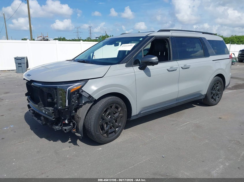 2025 Kia VIN KNDNE5K33S6484869 IAAI salvage auction — FRONT END, Salvage Title, sold $18,100 on 2026-07-16 (photo 2)