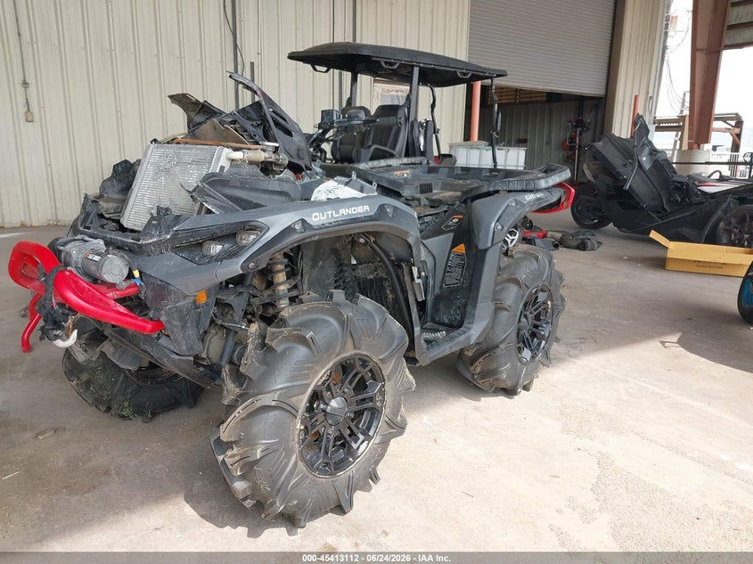 2025 Can-am/ brp Outlander VIN 3JB3WA647SJ000142 IAAI salvage auction — FRONT END, Salvage Title, sold $7,350 on 2026-08-27 (photo 2)