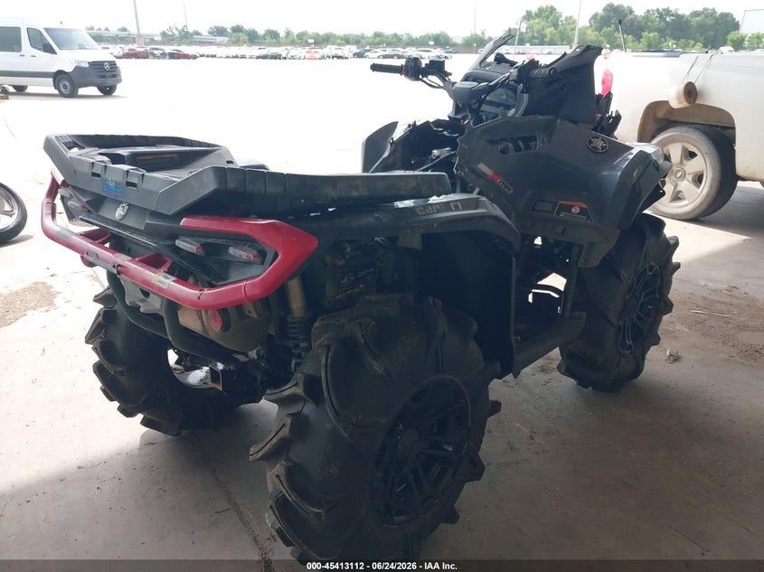 2025 Can-am/ brp Outlander VIN 3JB3WA647SJ000142 IAAI salvage auction — FRONT END, Salvage Title, sold $7,350 on 2026-08-27 (photo 4)