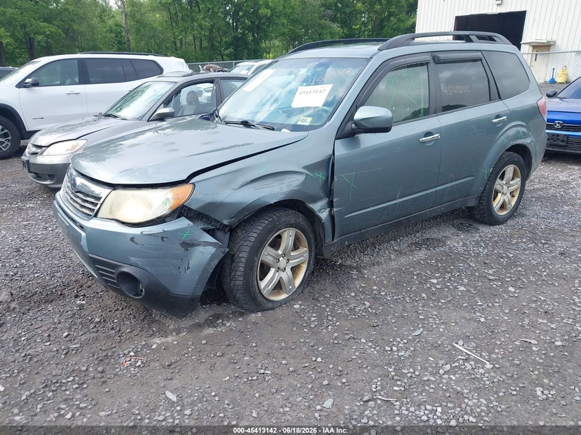 2009 Subaru Forester VIN JF2SH64659H703693 IAAI salvage auction — FRONT & REAR, Mv-907A (New York), sold $275 on 2026-07-14 (photo 2)