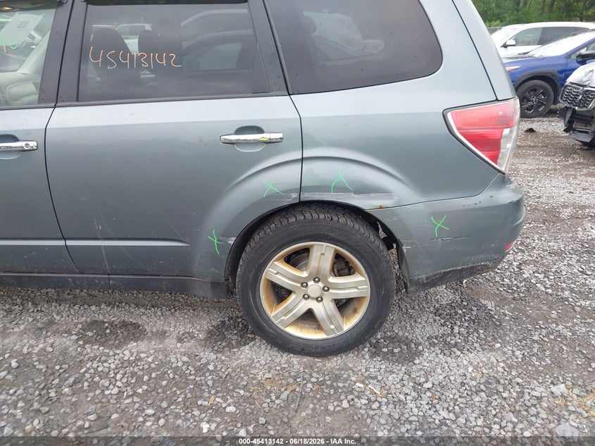 2009 Subaru Forester VIN JF2SH64659H703693 IAAI salvage auction — FRONT & REAR, Mv-907A (New York), sold $275 on 2026-07-14 (photo 6)