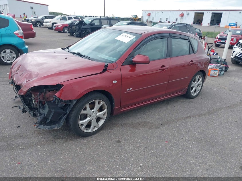 2008 Mazda 3 VIN JM1BK344781170847 IAAI salvage auction — FRONT END, Parts Only Bos (Minnesota), sold $225 on 2026-07-13 (photo 2)