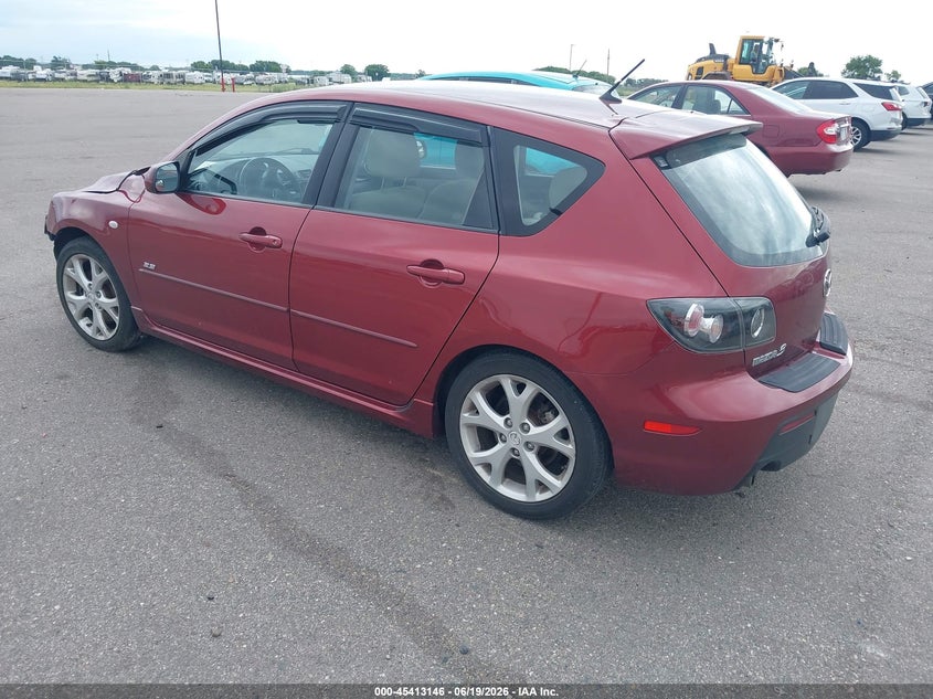 2008 Mazda 3 VIN JM1BK344781170847 IAAI salvage auction — FRONT END, Parts Only Bos (Minnesota), sold $225 on 2026-07-13 (photo 3)