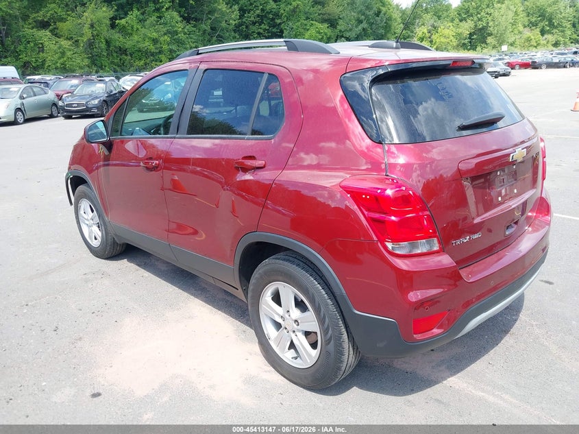 2022 Chevrolet Trax VIN KL7CJPSM6NB529206 IAAI salvage auction — FRONT END, Salvage Title, sold $2,850 on 2026-07-23 (photo 3)