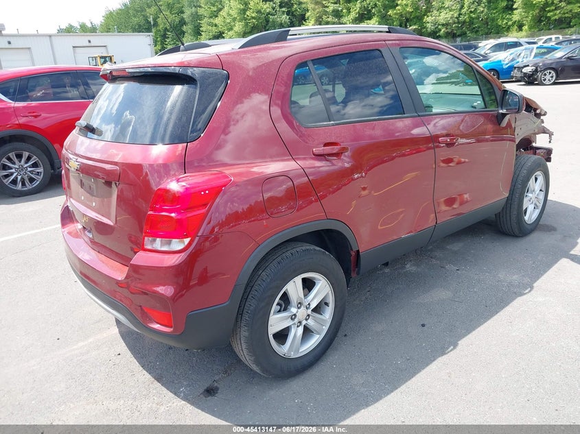 2022 Chevrolet Trax VIN KL7CJPSM6NB529206 IAAI salvage auction — FRONT END, Salvage Title, sold $2,850 on 2026-07-23 (photo 4)
