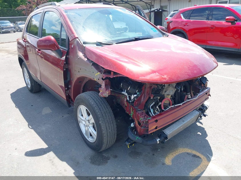2022 Chevrolet Trax VIN KL7CJPSM6NB529206 IAAI salvage auction — FRONT END, Salvage Title, sold $2,850 on 2026-07-23 (photo 6)