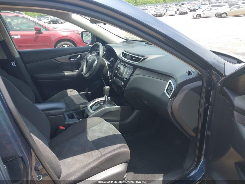 2016 Nissan Rogue VIN KNMAT2MV9GP713476 IAAI salvage auction — FRONT END, Salvage Title, sold $800 on 2026-07-28 (photo 5)