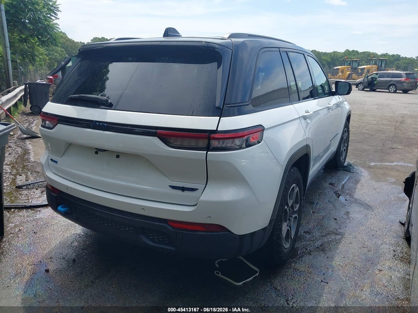 2022 Jeep Grand cherokee VIN 1C4RJYC63N8767112 IAAI salvage auction — FRONT END, Salvage (North Carolina), sold $9,400 on 2026-07-11 (photo 4)